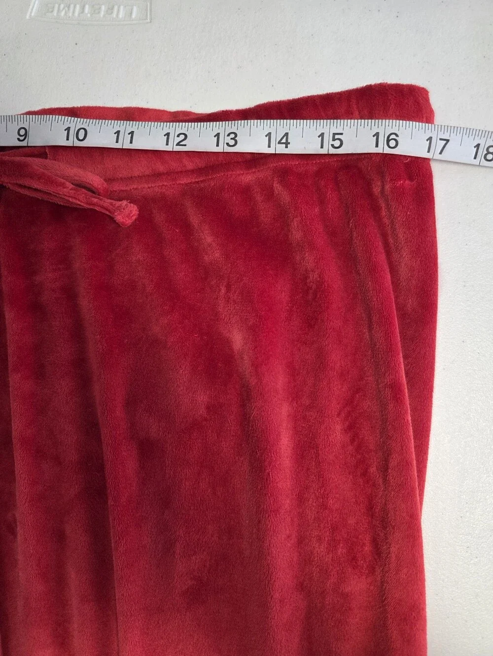Juicy Couture Velour Jogger Pants Pink‎ Rhinestone Logo Lounge Size L